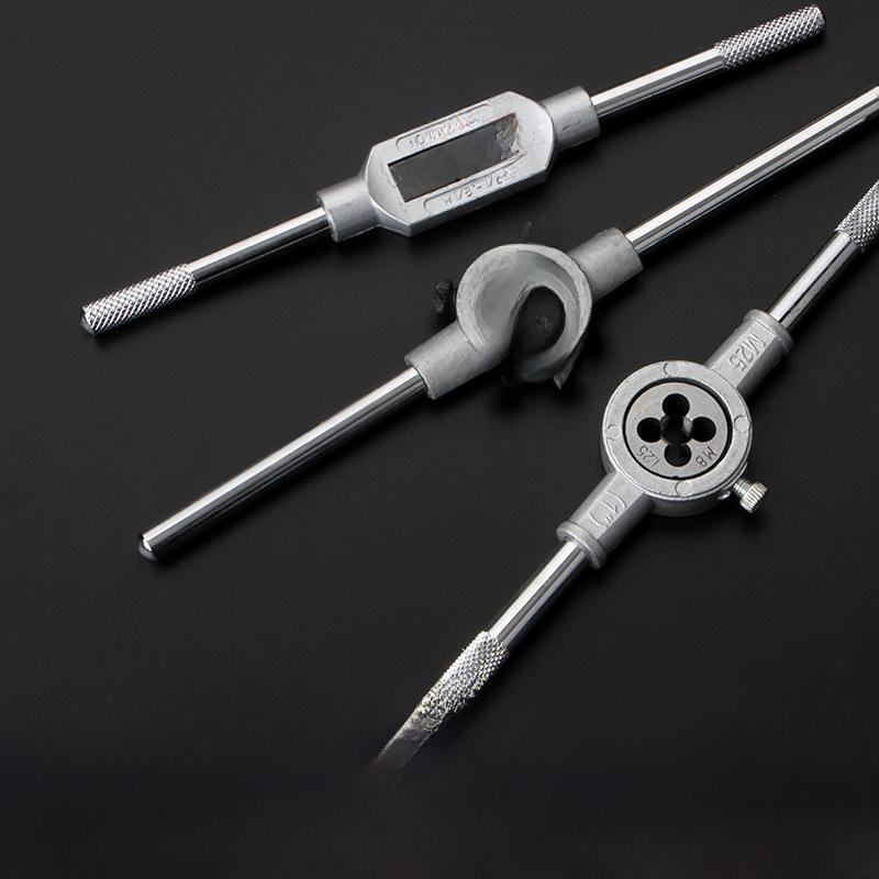 Manual Tap and Die Set with Wrench for Threading