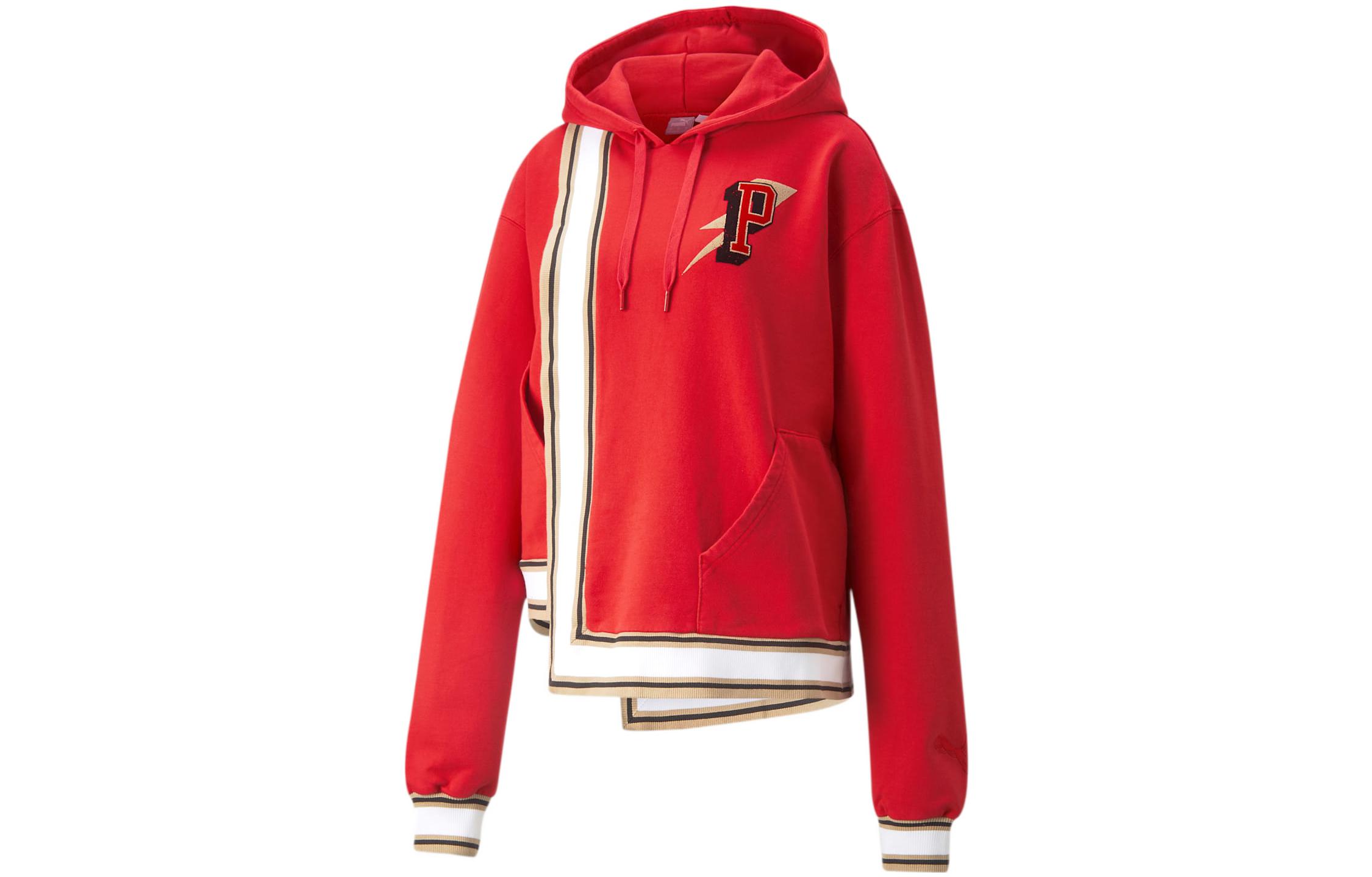 PUMA Sweatshirt Women s China Red 532500-01 M