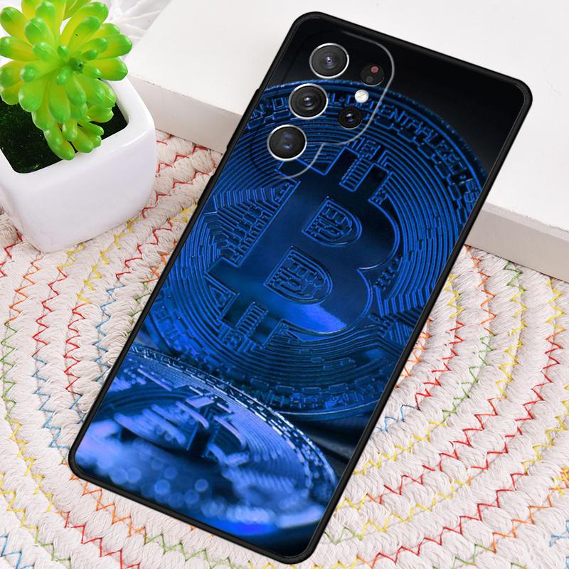 Bitcoin BTC Phone Case for Samsung Galaxy Note 10 Pro S26 Ultra S23 S24 FE S25 S21 S22 PLUS Shockproof Cove