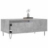 VidaXL Table basse Gris béton 90x50x36,5 cm Bois d'ingénierie 830808