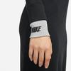 Nike Hooded Slim Fit Long Sleeve Dress Women Dresses Black Dark-Gray Dark-Smoke-Gray DD5091-010