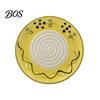 Compact Ceramic Grinding Bowl Garlic Grater Bowl, Multifunctional Ginger Mincer Plate for Food, Spanish Tomato Roaster Dish, Kitchen Tool