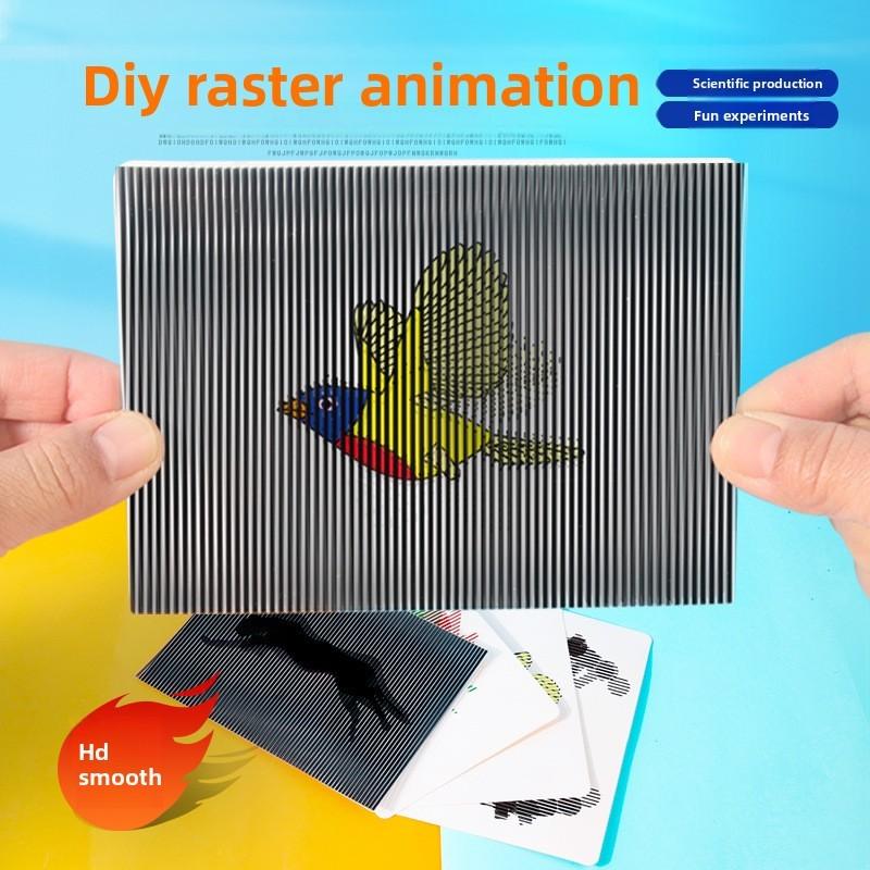 Educational Science Light Diffraction Animation Craft Kit For Children Hands On Science