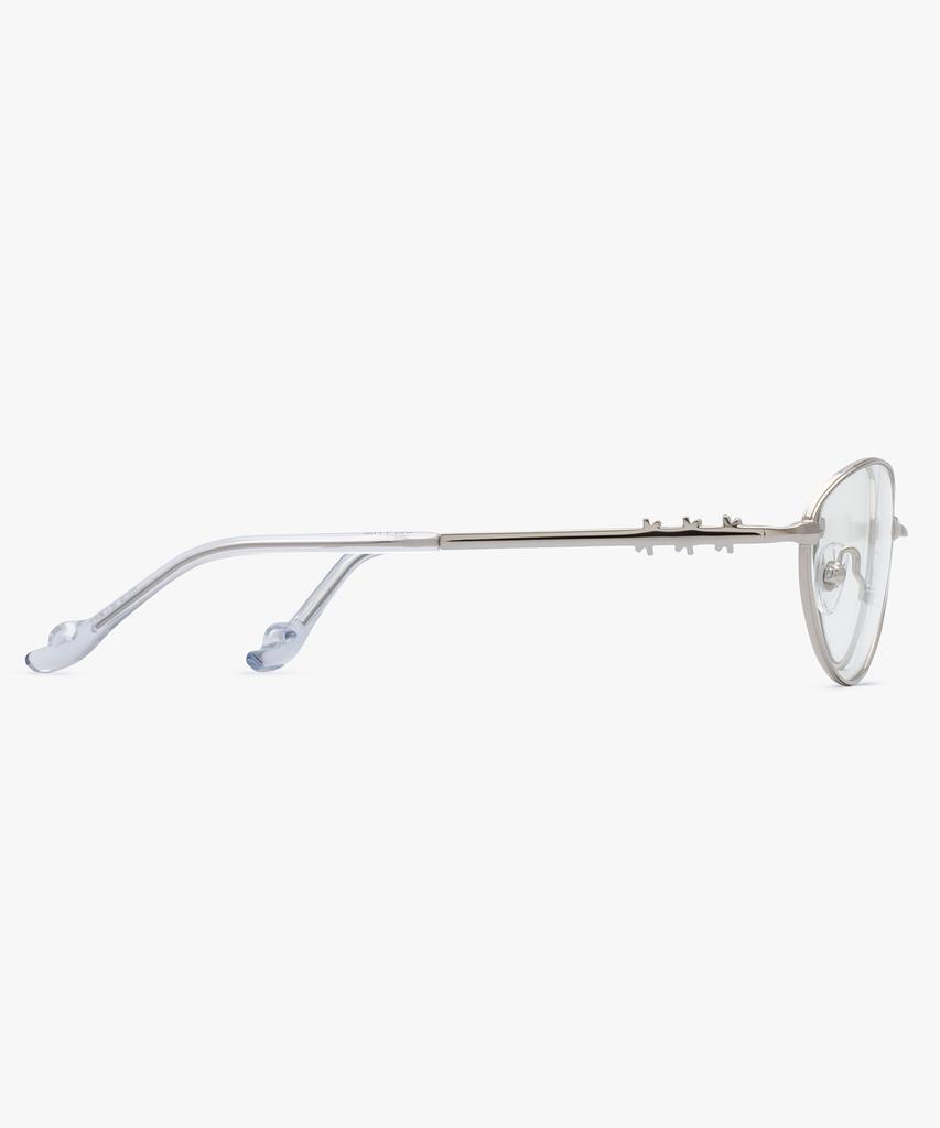 Likkeullou Rc Stainless Steel Epoca Glasses Silver