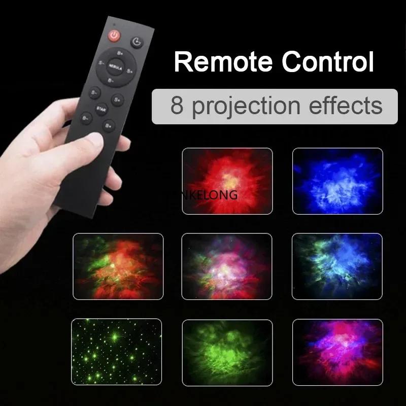 Spaceman Projection Lamp Seven Color Night Light Projection with 8 Free Effect Star Projector Remote Control for Indoor Bedroom