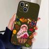 Russian Dolls Matryoshka Phone Case For iPhone17,16,15,14,13,12 Plus,Max Soft Silicone Black Cover