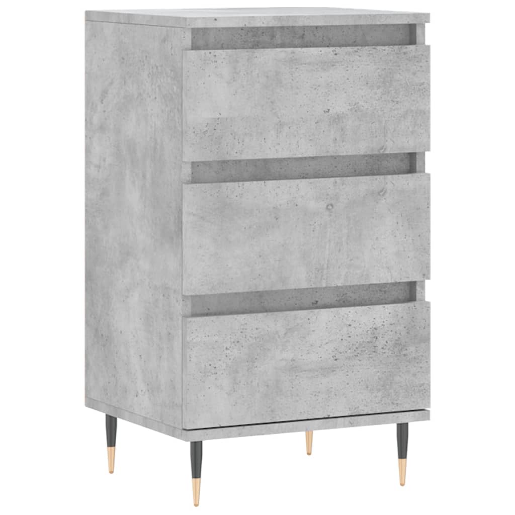 vidaXL Sideboard Betongrau 40x35x70 cm Holzwerkstoff