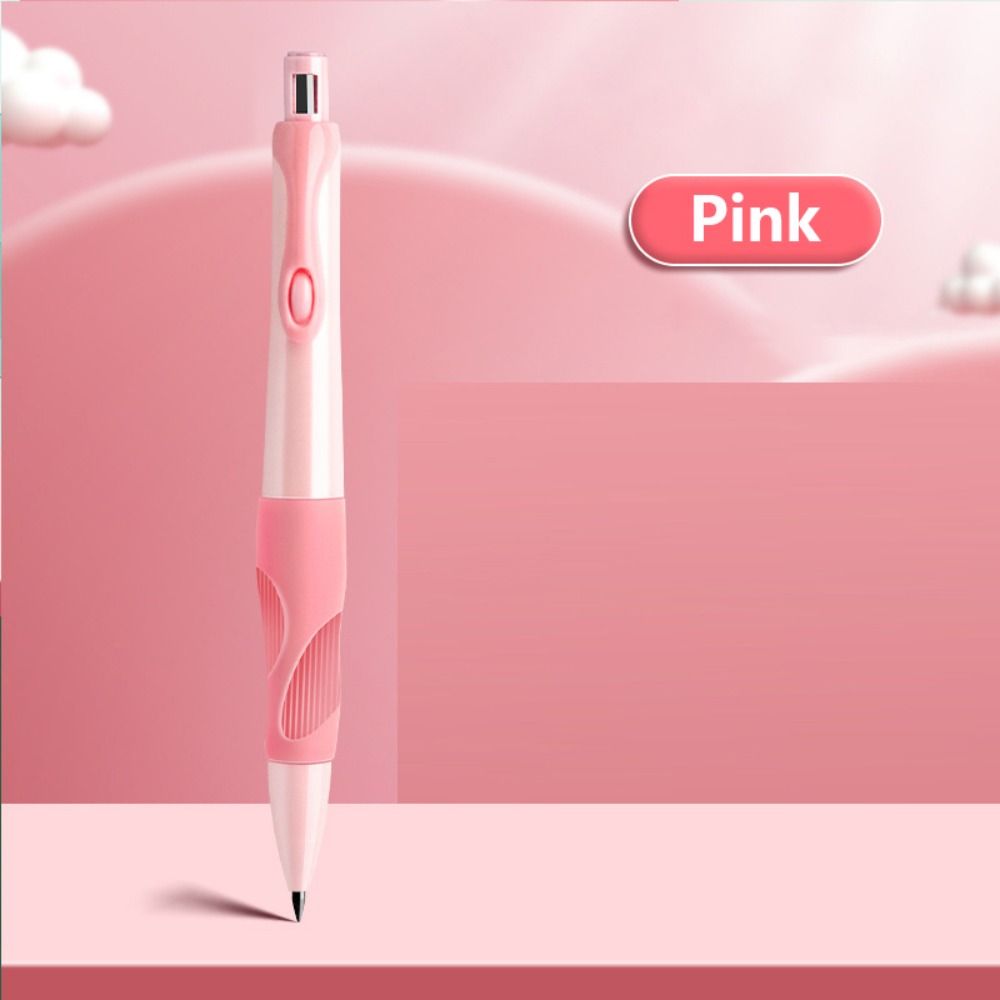 Pen Holding Posture Correction Automatic Pencil 0.5/0.7/0.9/2.0mm Comes With Sharpener Mechanical Pencil 2B Lead Movable Pencil