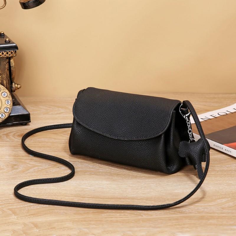 Damska torba ze skóry bydlęcej pierwszej warstwy jest modna, pasuje do wszystkiego, codzienna, na jedno ramię, crossbody, muszla, trzywarstwowa, autentyczna skóra, słoń