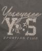 YESEYESEE Y.E.S Sporting Club Tee Charcoal