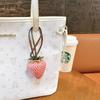 Creative Strawberry Keychain Pendant Women's Bag Ornament - Exquisite Fruit Charm Gift