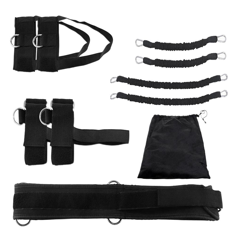 Fitness Boxing Training Resistance Band Set Stretching Strap Exercise Belt For Boxing Basketball Jump Strength Training 3