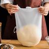 Silicone Kneading Dough Bag Flour Mixer Bag Dough Kneading Bag Versatile Dough Mixer for Bread Pastry Pizza Bakeware Baking Tool