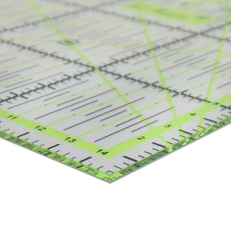 1 Set, Meoliny Sewing Patchwork Ruler Acrylic Sewing Crafts Making Tool Tailor Professional Supplies