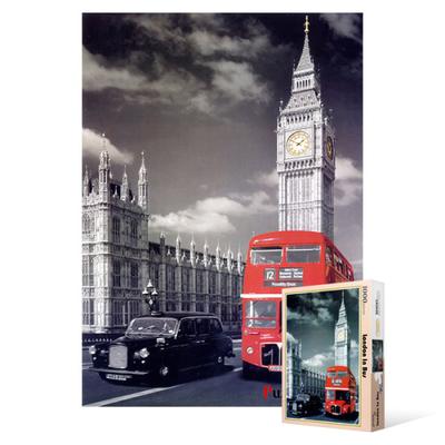 1000 Piece Jigsaw Puzzle - London In Bus, Popular Korean Puzzle