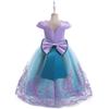 Kleine Zeemeermin Ariël Prinsessenkostuums Jonge Meisjes Paarse Jurk Kinderen Cosplay Carnavalsjurk Verjaardag Tutu Jurken Zomer Nieuwe Kleding