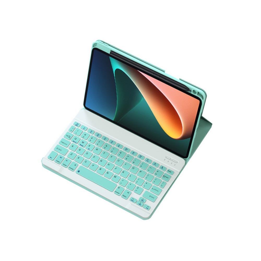 

Кожаный чехол-клавиатура для Xiaomi Pad 7 7Pro Redmi SE с гнездом для ручки, магнитный чехол-клавиатура Bluetooth 11 дюймов Xiaomi Tablet 7/7Pro