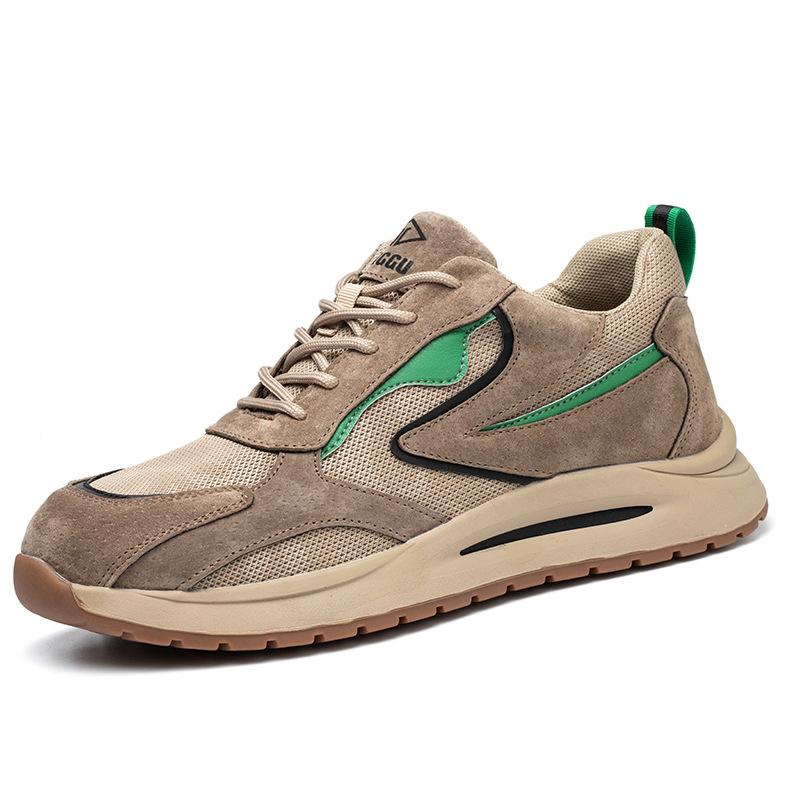 

Oulylan Men S Steel Head Anti-Smash Comfortable Safety Shoes Protective Anti-Stabbing Wear-Resistant Breathable Safety Shoes 41