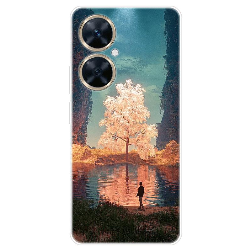 Für Huawei nova 11i nova11i Fall Weiche Silikon Zurück Abdeckung Cartoon Telefon Fall Diversifizierung