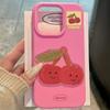 Creative Cake Stand Suitable for Iphone16pro Skin Like Phone Case  Apple 15 Candy  Colored Personalized Protective Case