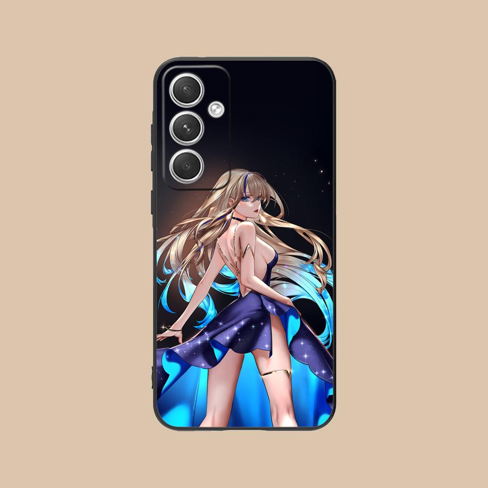 

HSR Serval Matte TPU Mobile Phone Case for Samsung Galaxy S26 S25 S24 S23 S22 S21 S20 Note20 Plus FE Ultra Colorful Cover Galaxy Note20