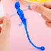 10Pcs Sticky Gecko Toy Anxiety Stress Relief Mini Gecko Stretch Kids Adults Soft Colorful Gecko Toy Party Favors Goodie Bag Stuffer Fillers