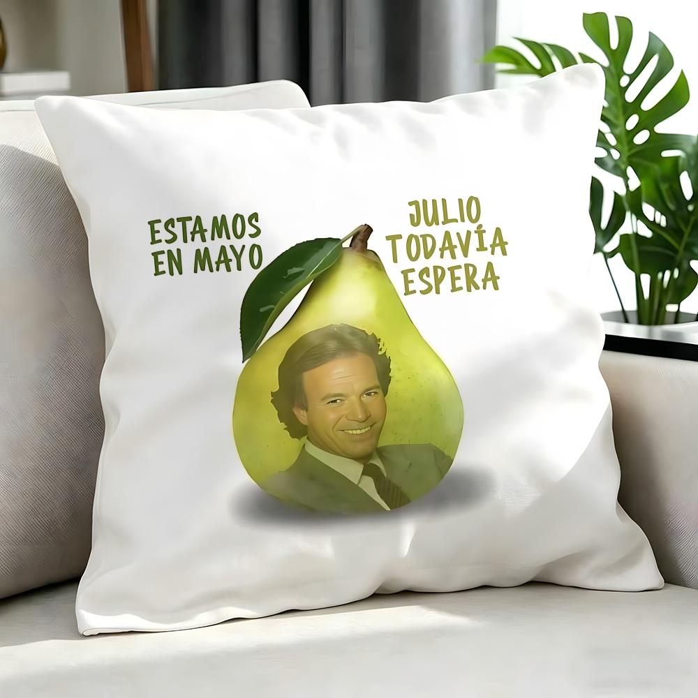 Band JJulio Iglesiased Cushion Cover Cushion Cover Set Pcs x x x Pillowcase Decorative Sofa Home Decor