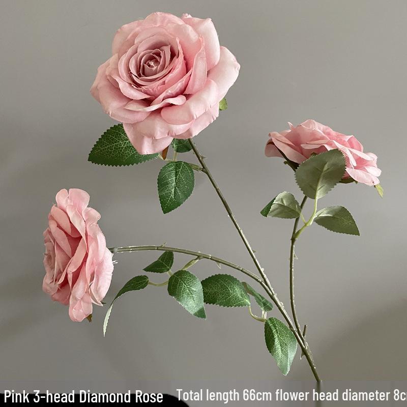 Wedding Pink Series Peony and Rose Artificial Flowers for Decorations