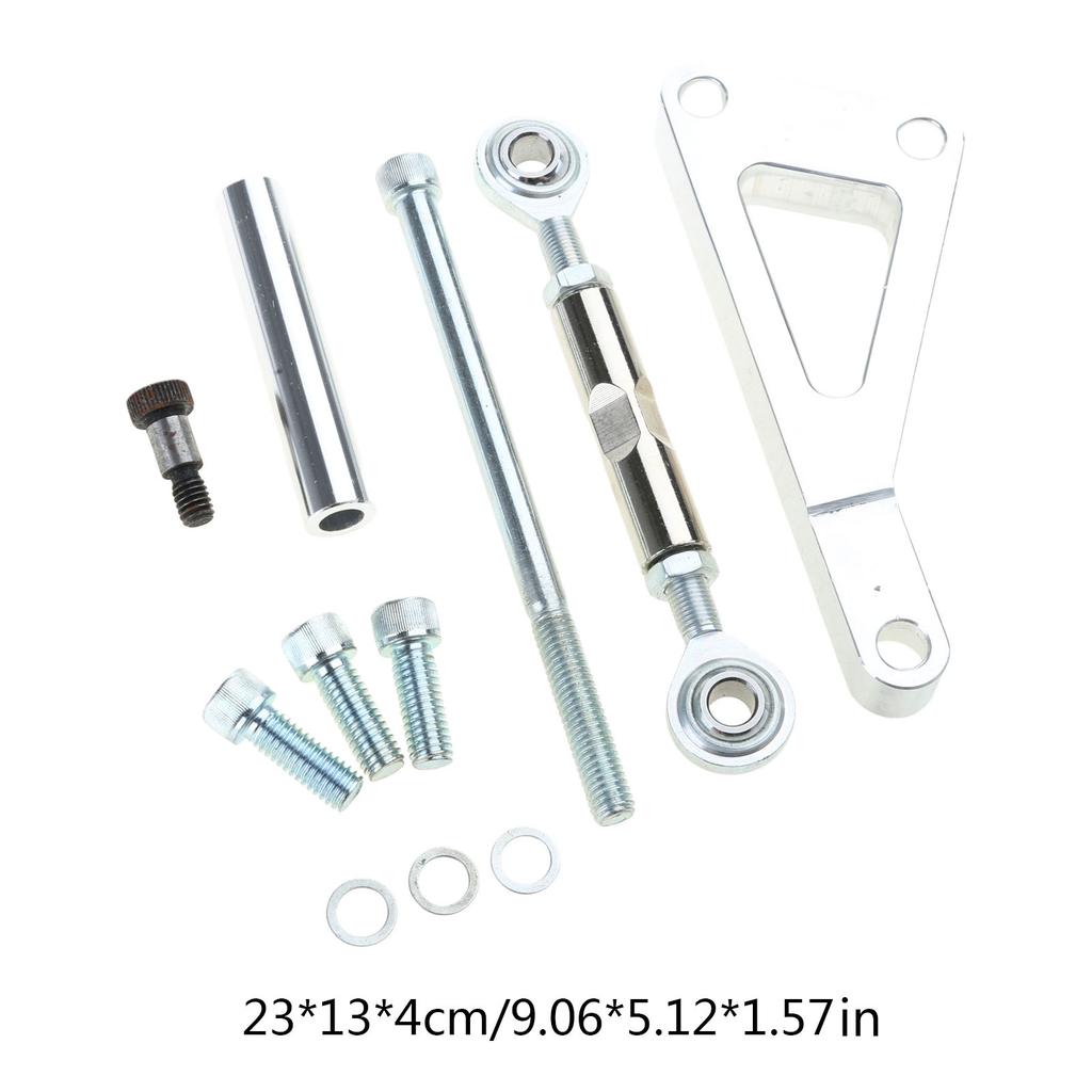 SBC Alternator Bracket Long Water Pump Lwp Metal Alternator Bracket Kit Polished for Chevy- SBC350 Small Block Engine