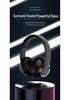 Bluetooth Headband Headset: Wireless Stereo, Noise-Canceling, Card Slot, Universal for Phones & Computers