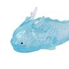 Maltose Glow Arowana Squeeze Toy Slow-Rising Silicone Fidget for Stress Relief Cute Fish-Shaped Decompression Gadget for Kids Adults