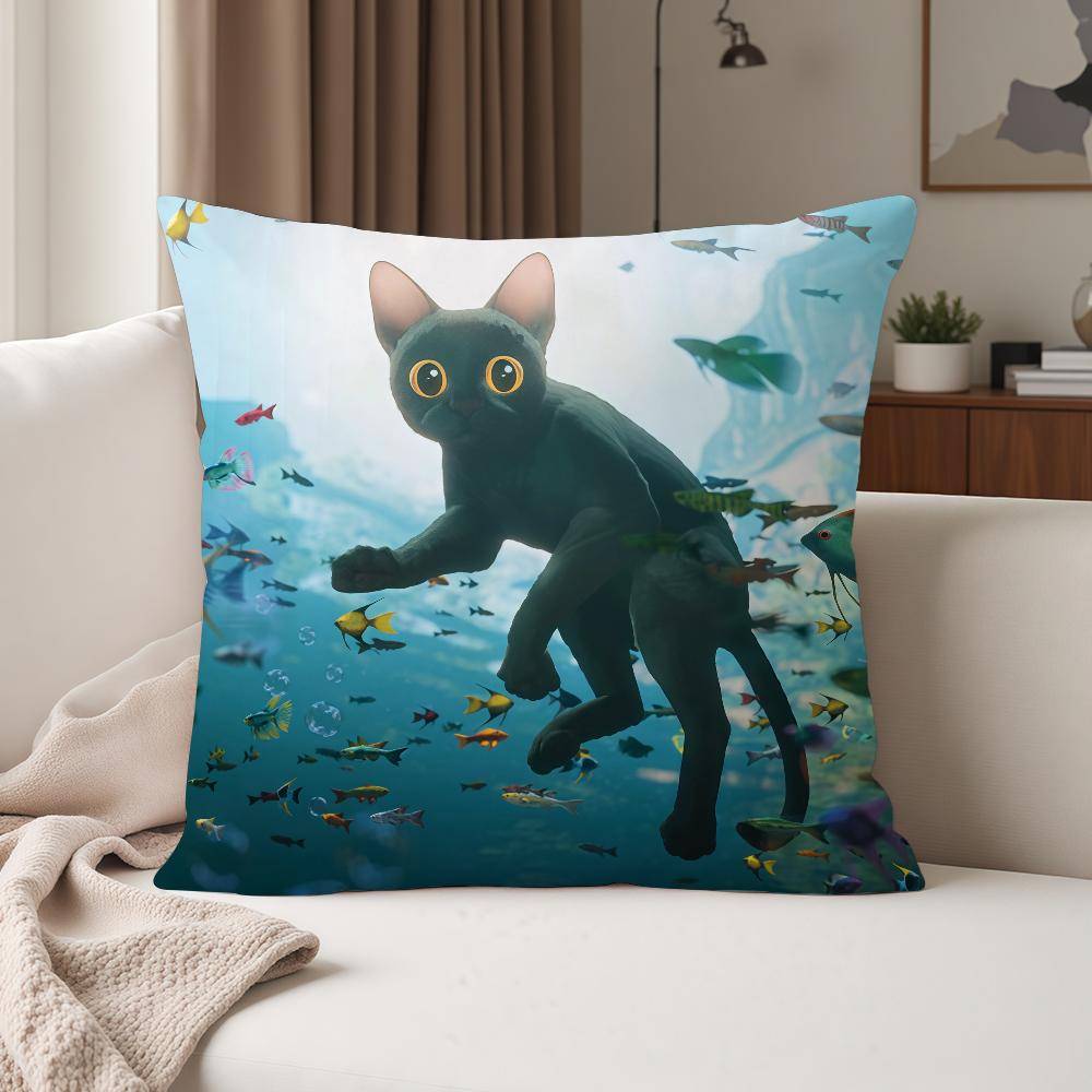 Anime Flim FFlow Pillow Case Suitable For Bedrooms Living Rooms Cars Home Decoration