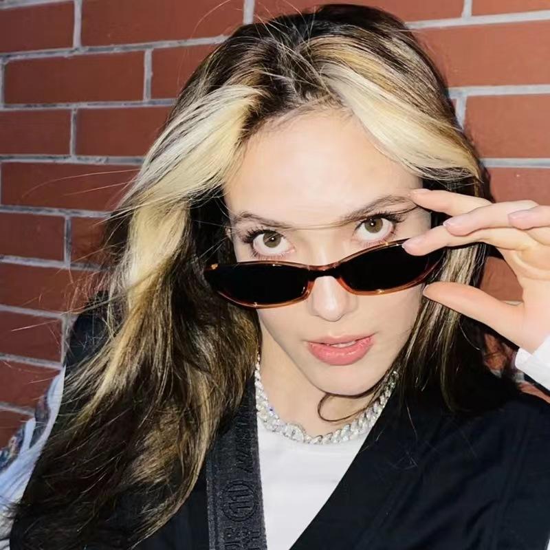 

Sunglasses Female Hottie Cat Eye Export Small Frame Glasses Sunglasses