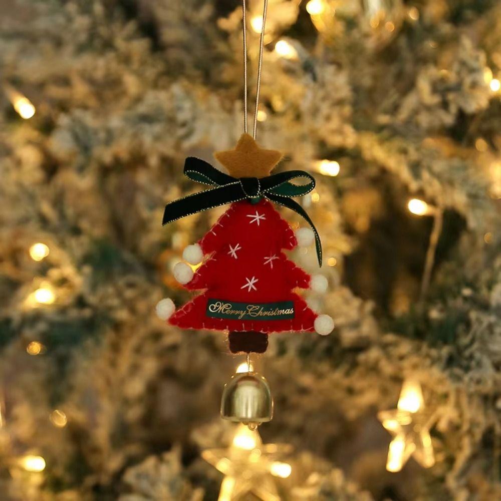 Felt Christmas Tree Ornaments Exquisite Xmas Hanging Decorations Christmas Tree Pendant  Home Decor