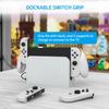 Anti Slip Grip For Switch/Switch OLED Console Handheld Grip Stand Hand Grip Protective Cover Game Console Stand Support Accessor