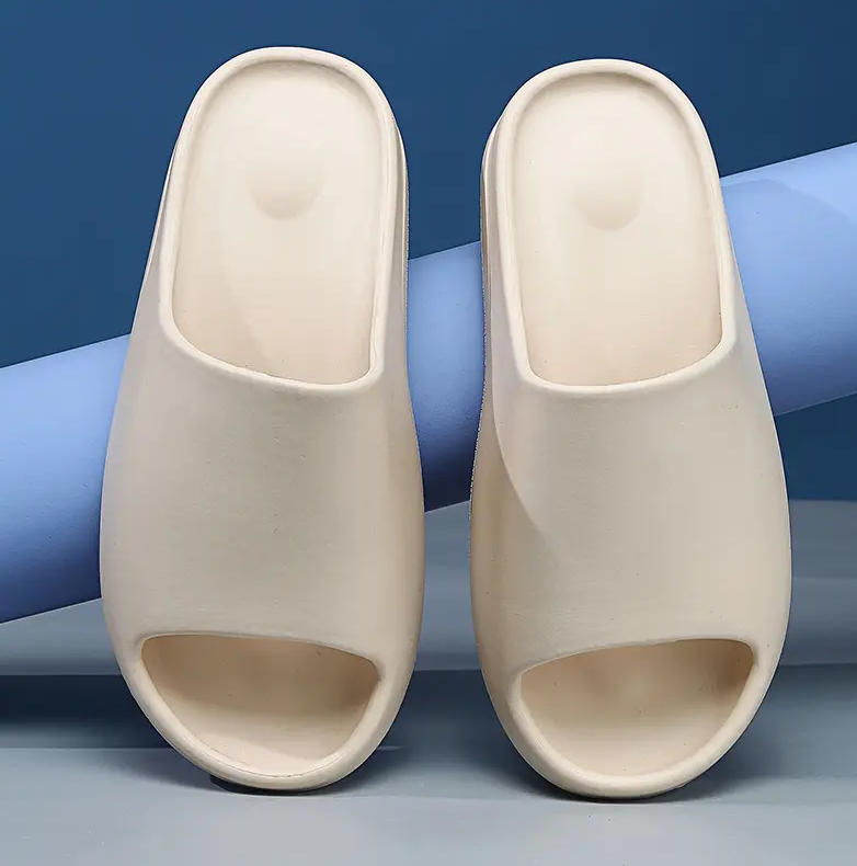 Letní pantofle Pánské s měkkou podrážkou Domácí vnitřní platformové sandály Houba Módní plážová obuv Pár Protiskluzové koupelnové pantofle