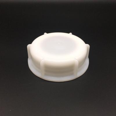 IBC 3" Butterfly Valve Cover, DN80, 100mm ID, White Plastic