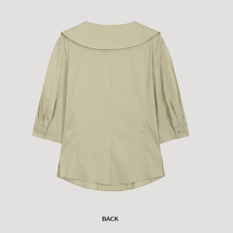  She S miSS  Wide Collar Double Shirt SwwSto22070 Lb