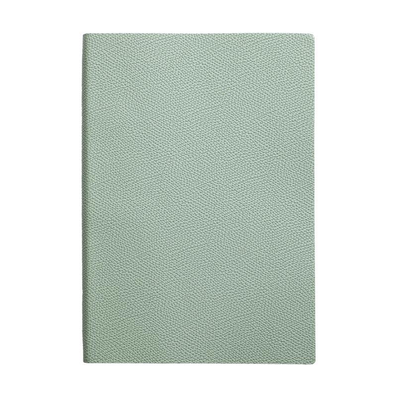 A5 Custom Business Office Notepad - Soft Leather Lychee Pattern Notebook for Company Printing