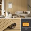 3D Self-Adhesive Wood Grain Wall Sticker for Living and Bedroom Renovation