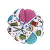1 pcs Creative Pumpkin Fabric Sewing Needles Pin Cushion with Elastic Wrist Belt