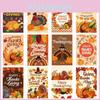 Turkey Themed Greeting Card Pack With Handwritten Style For Seasonal Festivities And Party Use