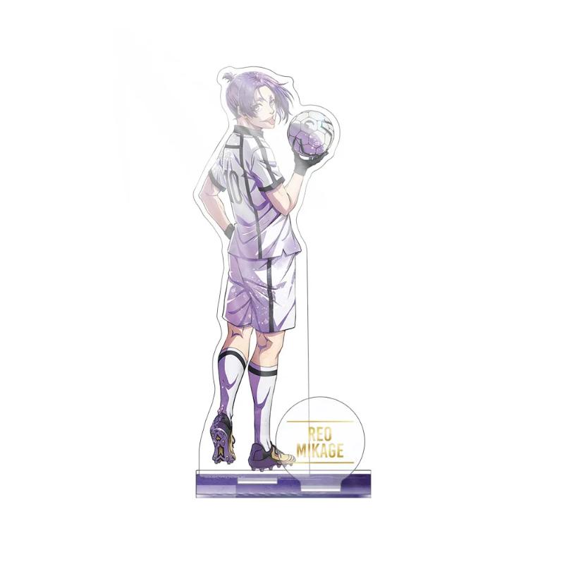 BLUE LOCK Anime Figures Seishiro Nagi Reo Mikage Cosplay Acrylic Stands Model Desk Decoration Birthday Kids Toy Fans Gift