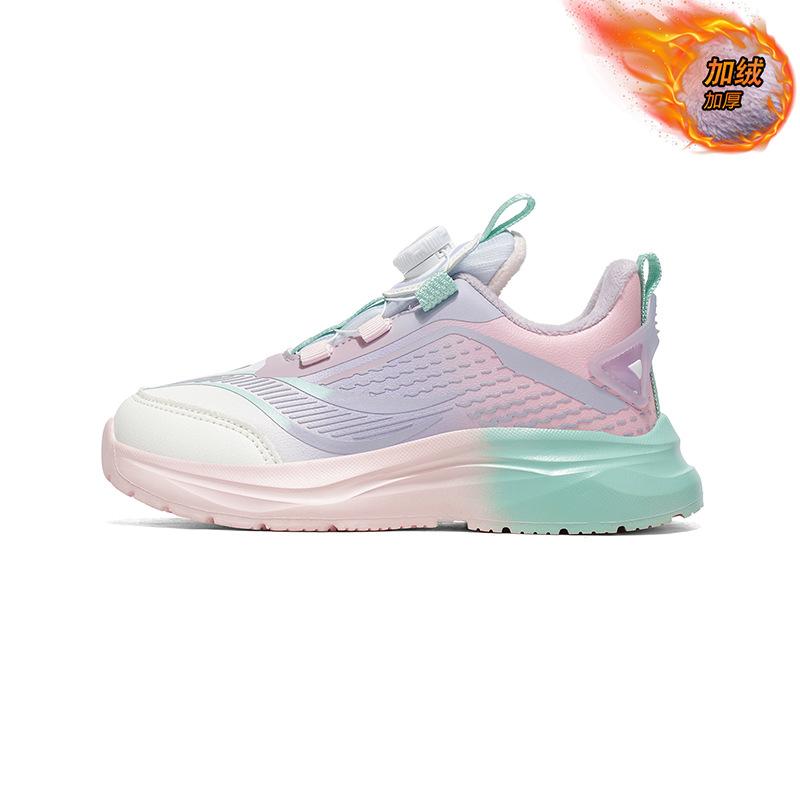 Children's Cotton Shoes New Winter Children's Velvet Thickened Warm Casual Sports Shoes Wear-resistant Lightweight Shoes
