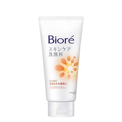 Biore Skin Care Facial Cleanser Rich Moisture 130g of [Set 3]