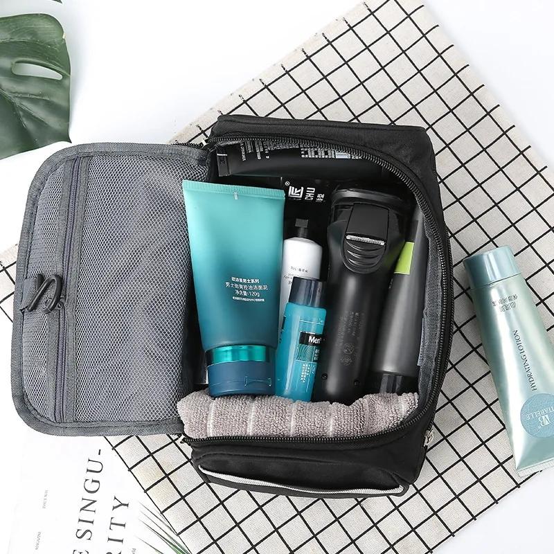 Hanging Travel Toiletry Bag Organizer and Bathroom Hygiene Dopp Kit with Hook for Traveling Accessories Toiletries Bathroom Shav