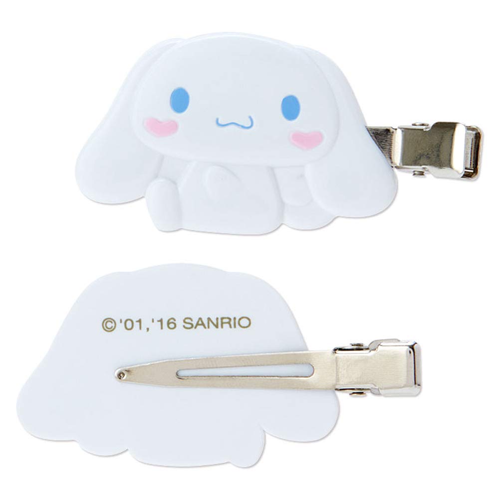 Sanrio Cinnamoroll Pony 6 x 1 x 3 ABS Set mit 2 Clips, ca.. cm, Harz, N-1606-950181,