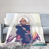 Demons Rengoku Kyoujurou Slayers Blanket Anime Plush Awesome Warm Throw Blankets for Bedspread Spring Autumn Outdoor