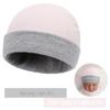 Matching Color Brushed Cap for Newborns: Spring, Autumn & Winter Styles, Double Size, 28 Colors