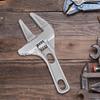 6-68mm Adjustable Wrench Multifunctional Double Use Large Open End Wrench Household Open Bathroom Pipe Adjustable